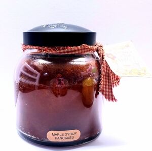 MAPLE SYRUP PANCAKES -A Cheerful Giver- Papa Jar Scented Candle, 34 oz